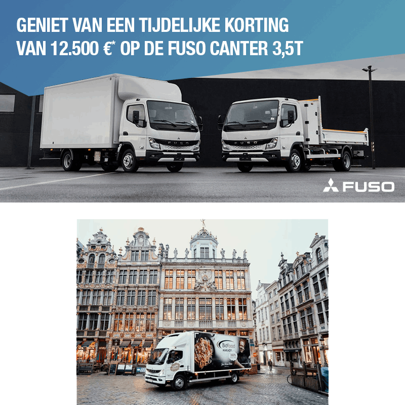 FUSO Canter actie